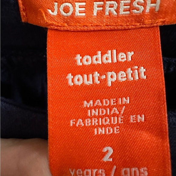 Joe Fresh Baby Girls Dress 2T Navy Polkadot Summer Tank Tutu Tulle Kids NWT - Picture 7 of 7
